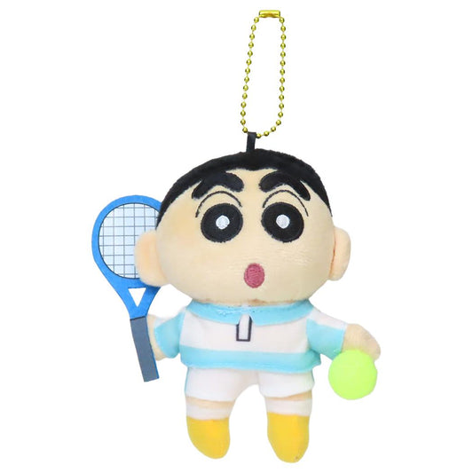 クレヨンしんちゃん マスコット ボールチェーン付き部活マスコット テニス部 ティーズファクトリー プレゼント アニメキャラクター グッズ シネマコレクション