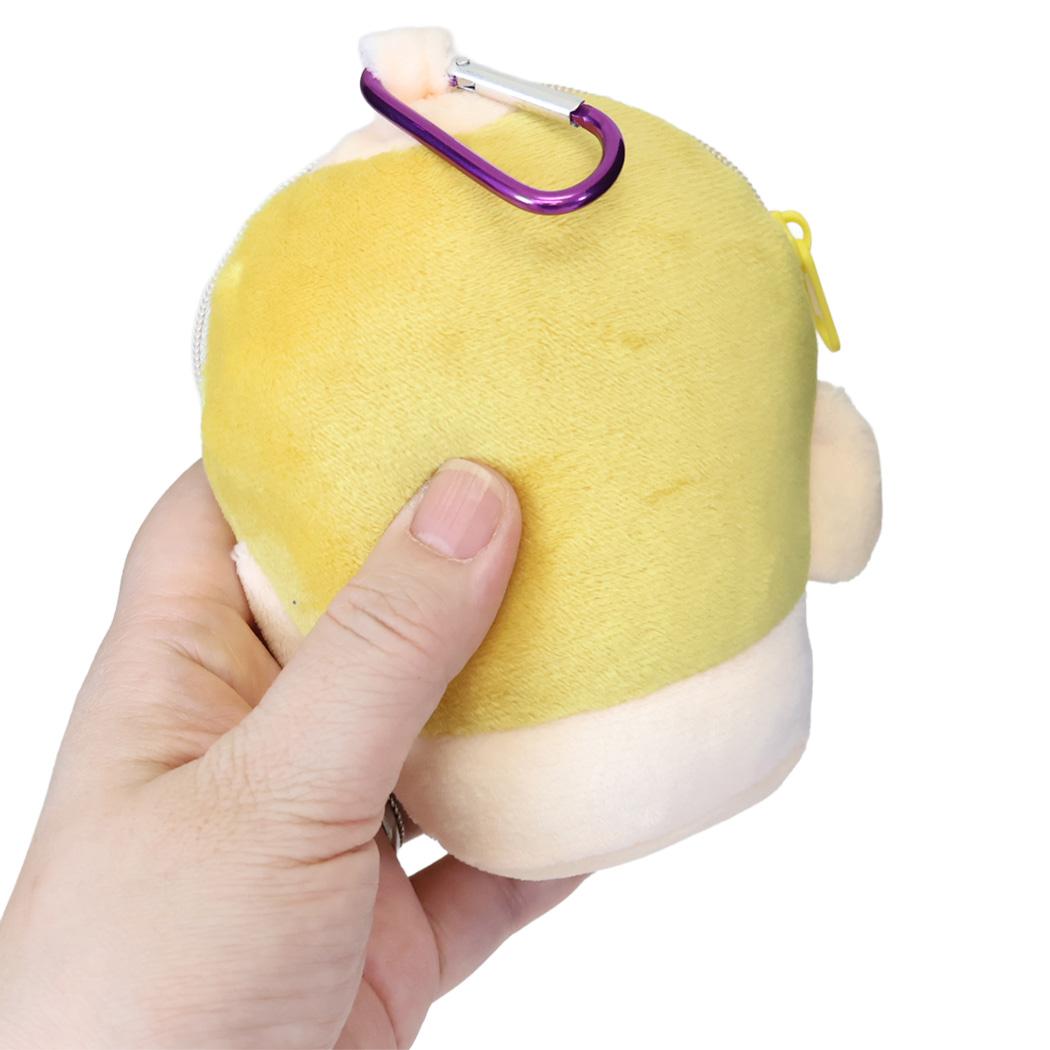 クレヨンしんちゃん ミニポーチ カラビナ付きぬいぐるみファスナーマスコット マカオ