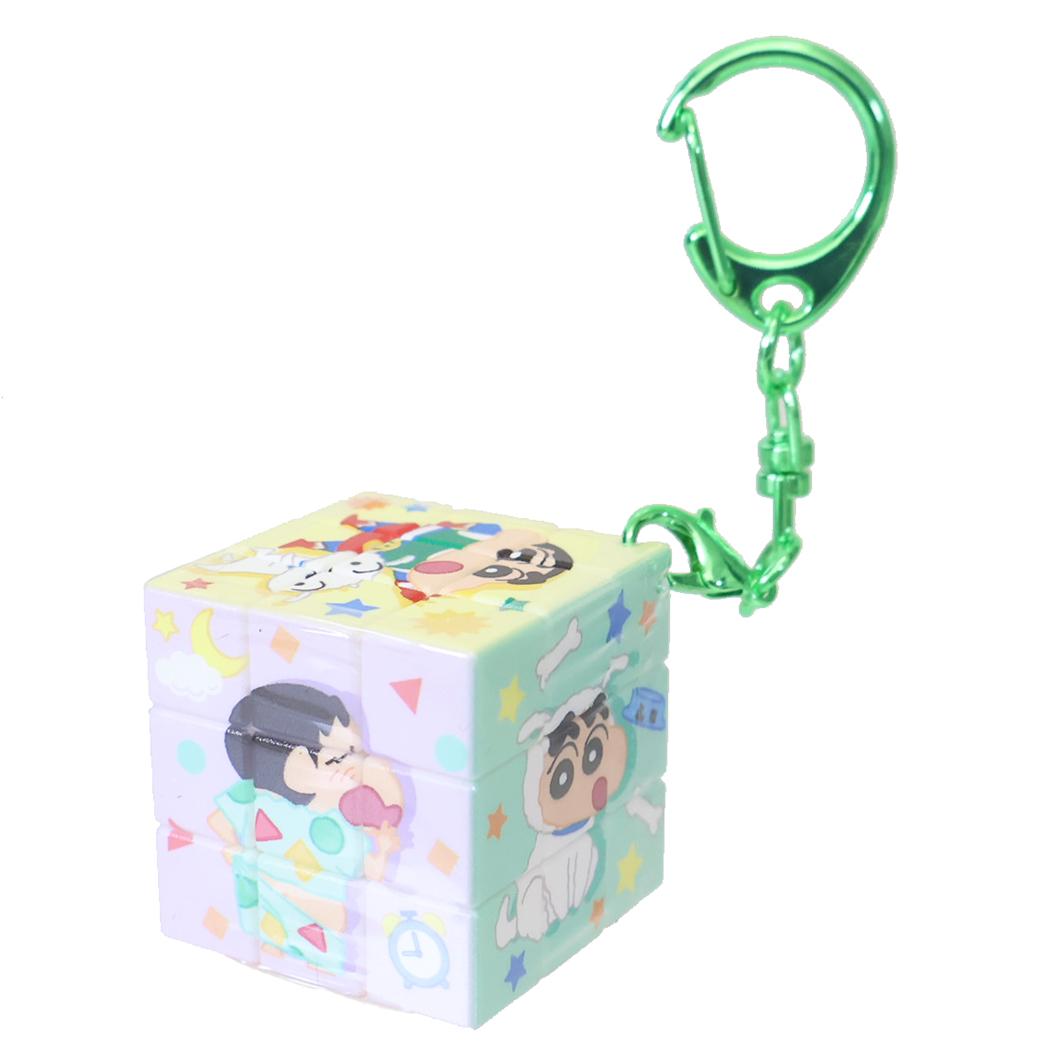 クレヨンしんちゃん キーリング パズルキューブキーホルダー おきがえしんちゃん