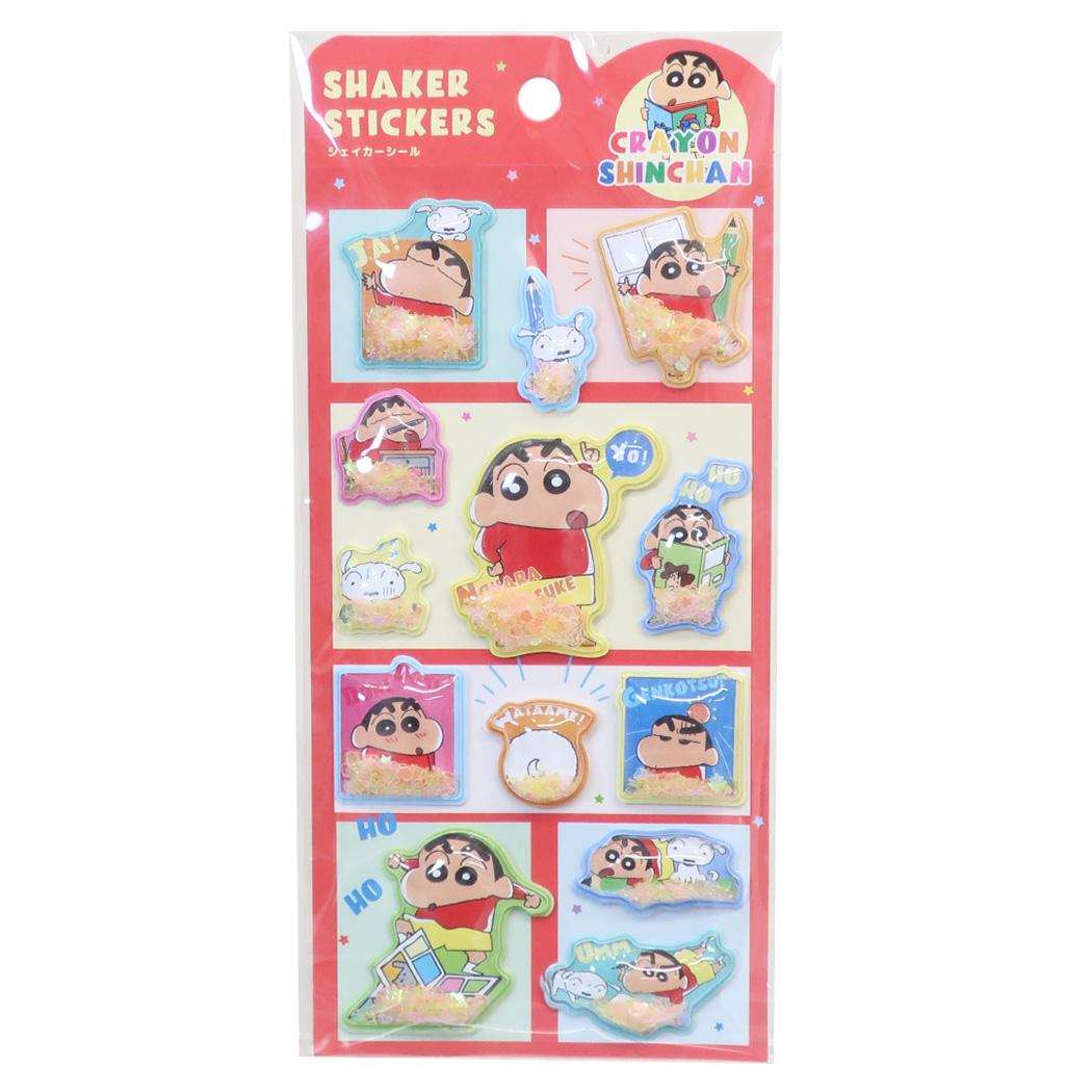 クレヨンしんちゃん シールシート シェイカーシール パワフルコミック しんちゃん