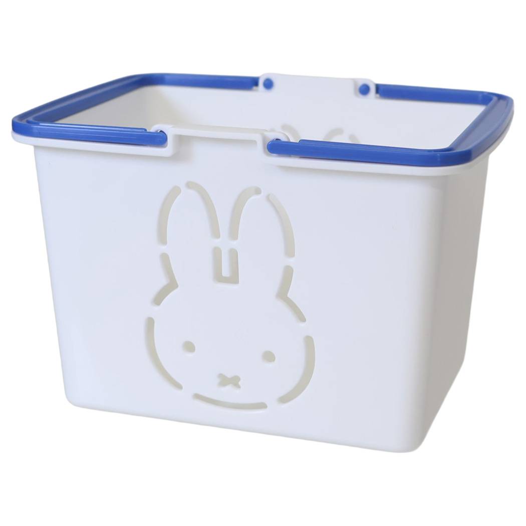 miffy カゴ ミニ カラーバスケット ブルーナブルー ディックブルーナ