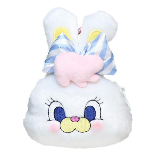 MOMOREI ミニポーチ カラビナ付きぬいぐるみファスナーマスコット Rico ティーズファクトリー 小物入れ キャラクター グッズ シネマコレクション