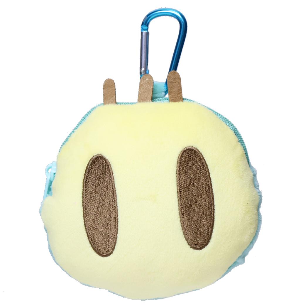 ニャッキ！ ミニポーチ カラビナ付きぬいぐるみファスナーマスコット NHK ティーズファクトリー 小物入れ キャラクター グッズ シネマコレクション
