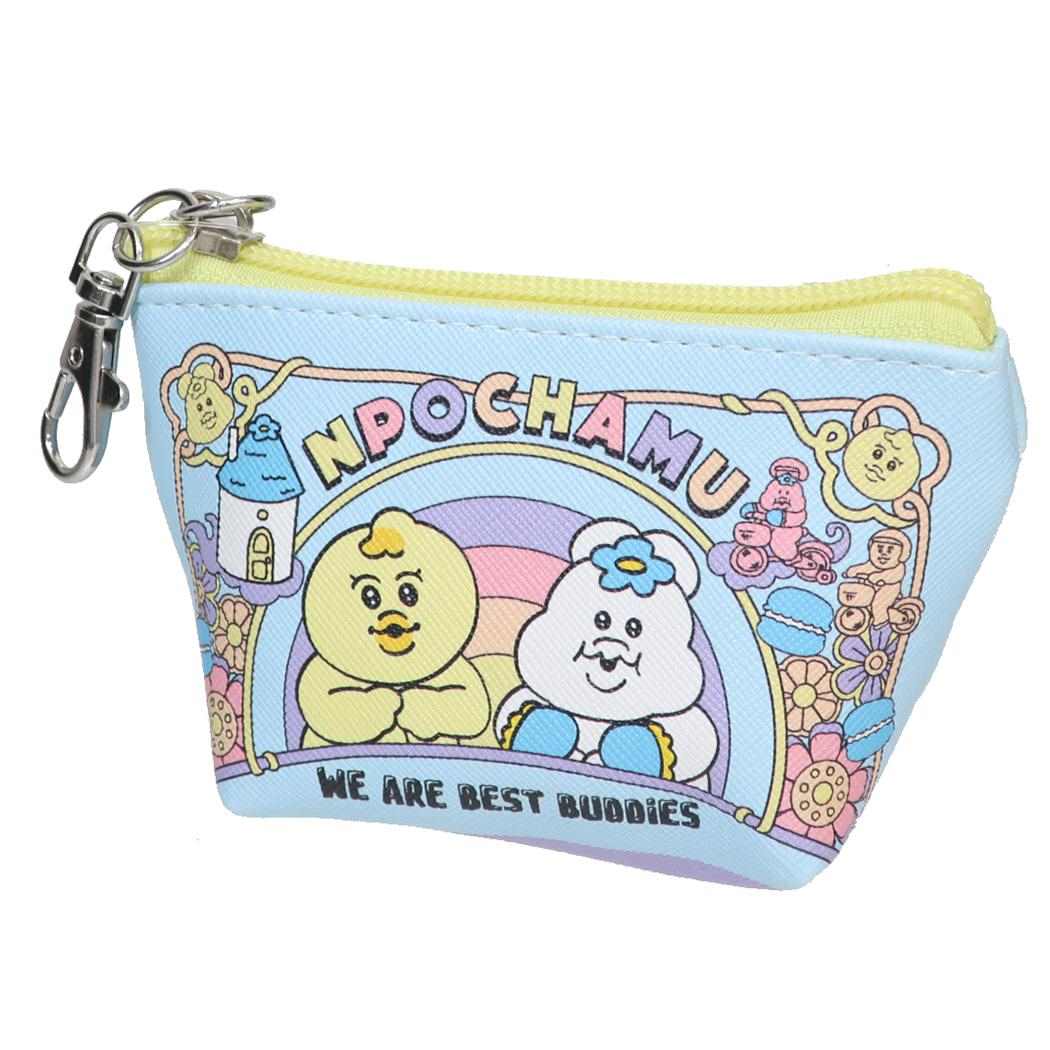 んぽちゃむ ミニポーチ 三角ミニポーチ ともだち 小物入れ かわいい キャラクター グッズ シネマコレクション
