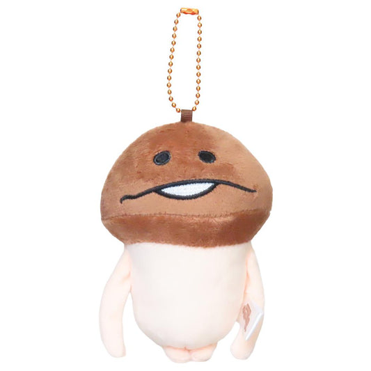 おさわり探偵なめこ栽培キット マスコット ボールチェーン付き ぬいぐるみマスコット なめこ ティーズファクトリー ミニぬいぐるみ かわいい プレゼント キャラクター グッズ シネマコレクション