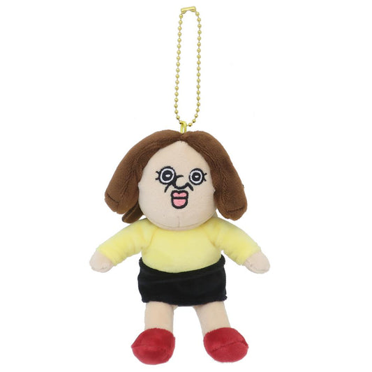 パンパンくんの日常 キーホルダー ぬいぐるみマスコット オクジ ティーズファクトリー ボールチェーンマスコット キャラクター グッズ シネマコレクション