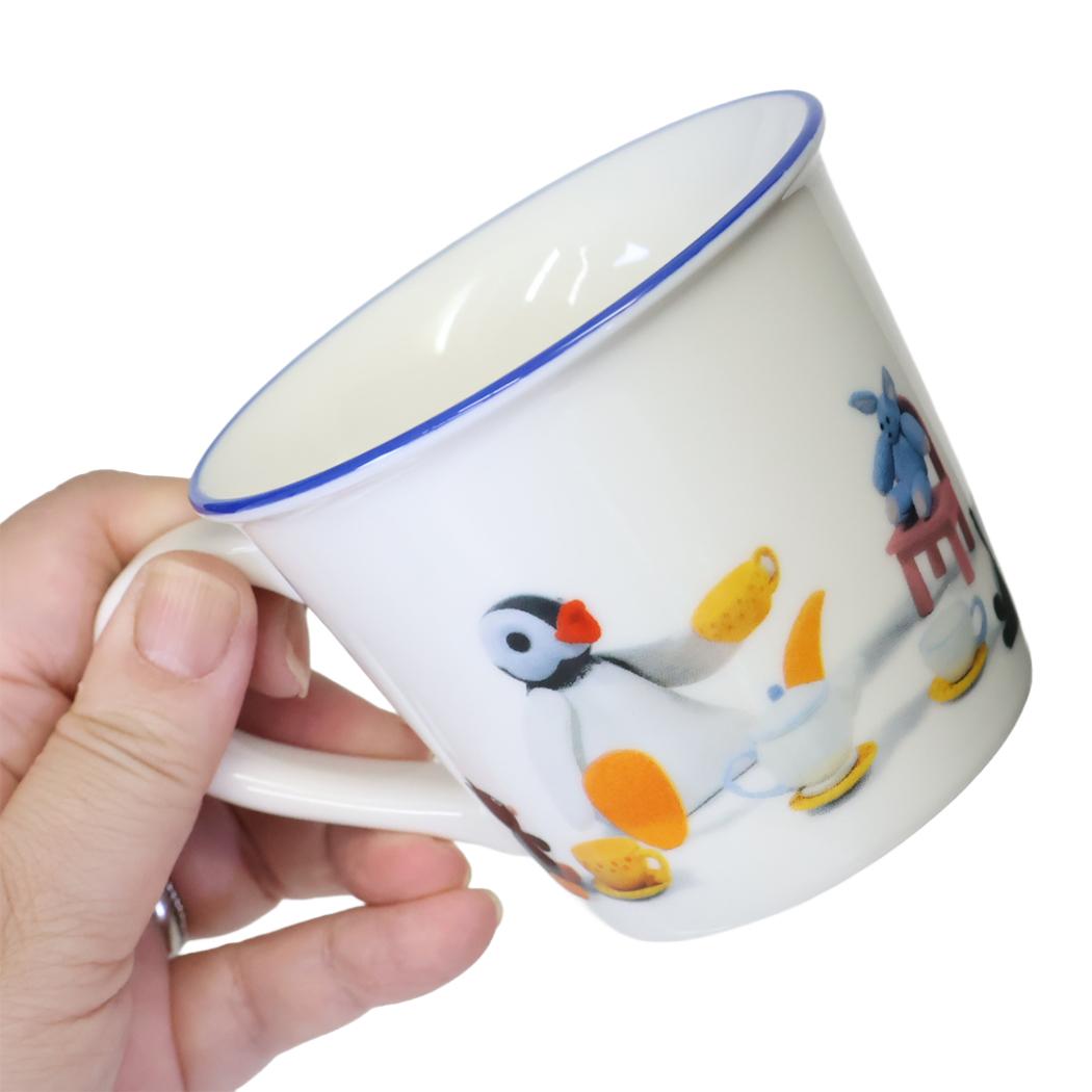 ピングー マグカップ カラーラインメジャーマグ ブルー Pingu