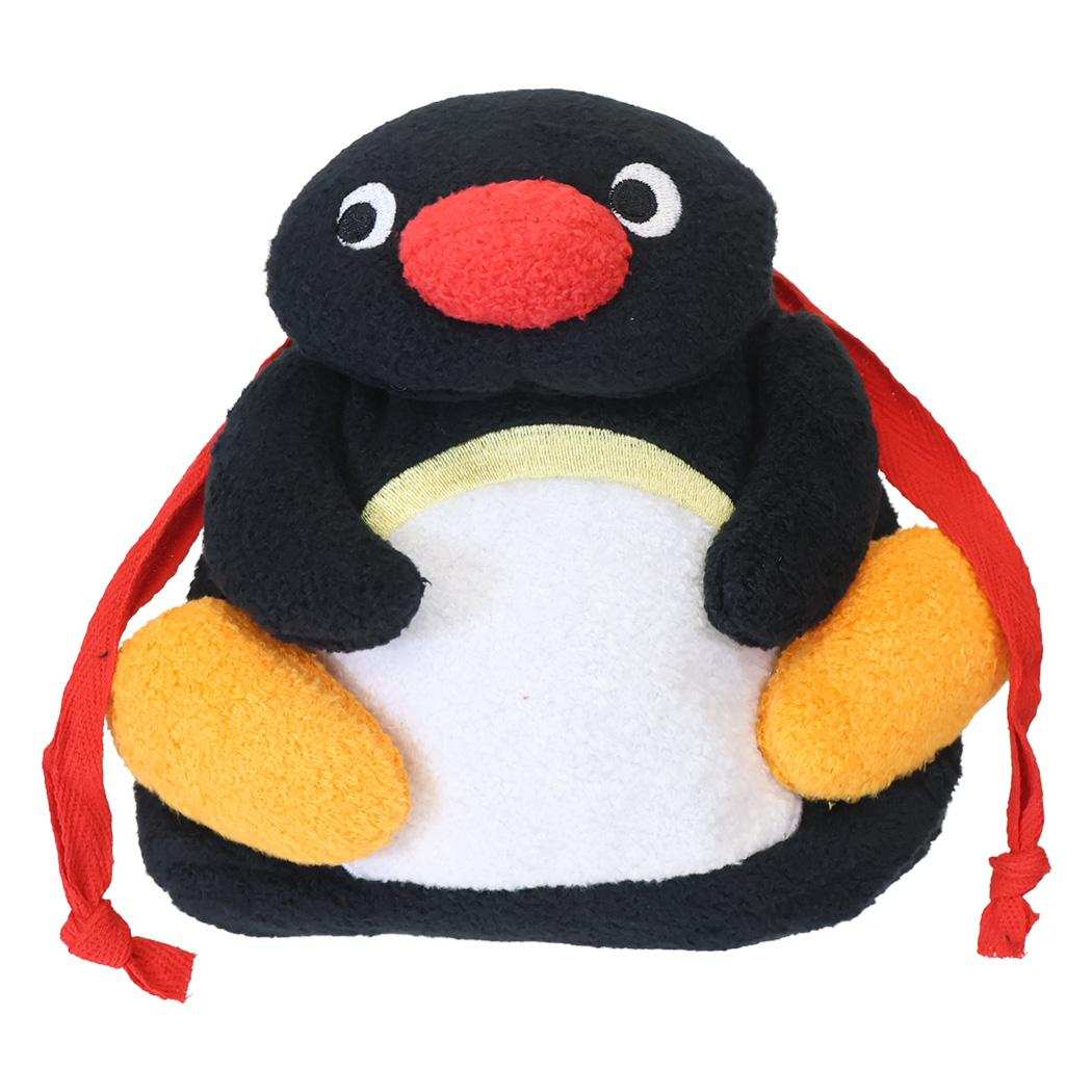 ピングー 巾着袋 ぬいぐるみ巾着 ピングー Pingu