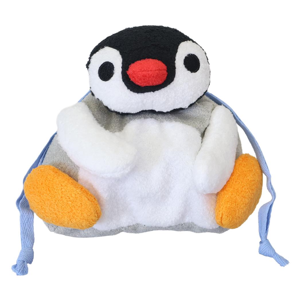 ピングー 巾着袋 ぬいぐるみ巾着 ピンガ Pingu