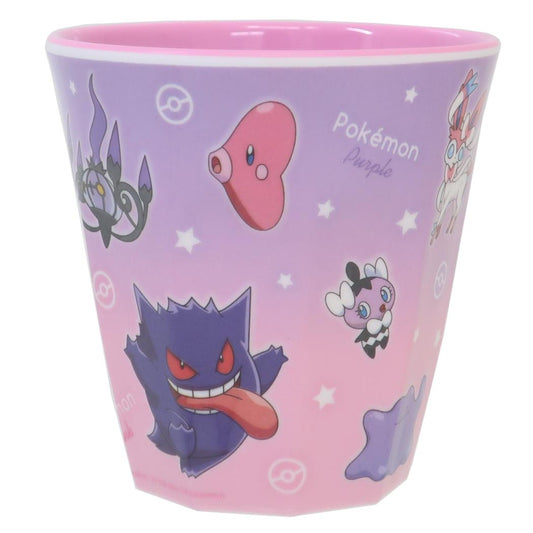 ポケットモンスター メラミンコップ メラミンカップ グラデーション パープル＆ピンク ポケモン ティーズファクトリー プラスチック 食器 キャラクター グッズ シネマコレクション