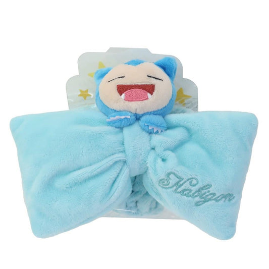 ポケモンマスコットリボン付きヘアバンドマイキャラヘアバンドカビゴンポケットモンスターティーズファクトリープレゼント洗顔キャラクターグッズシネマコレクション