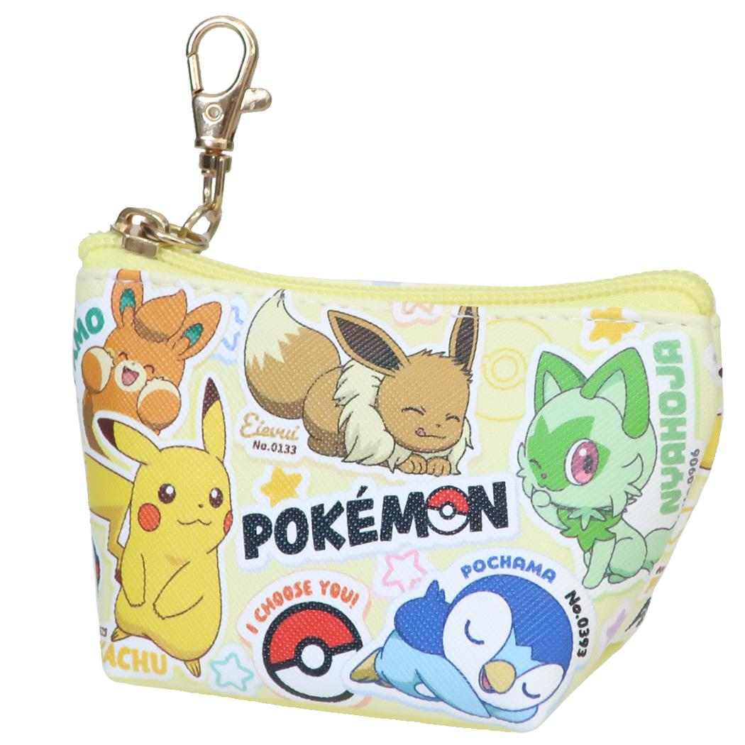 ポケットモンスター ミニポーチ 三角ミニポーチ ステッカーズポップ ポケモン