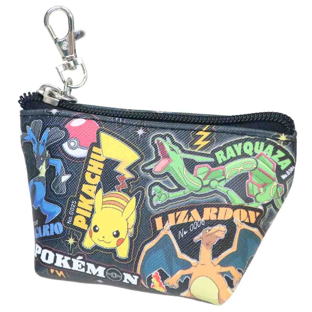 ポケットモンスター ミニポーチ 三角ミニポーチ ステッカーズクール ポケモン