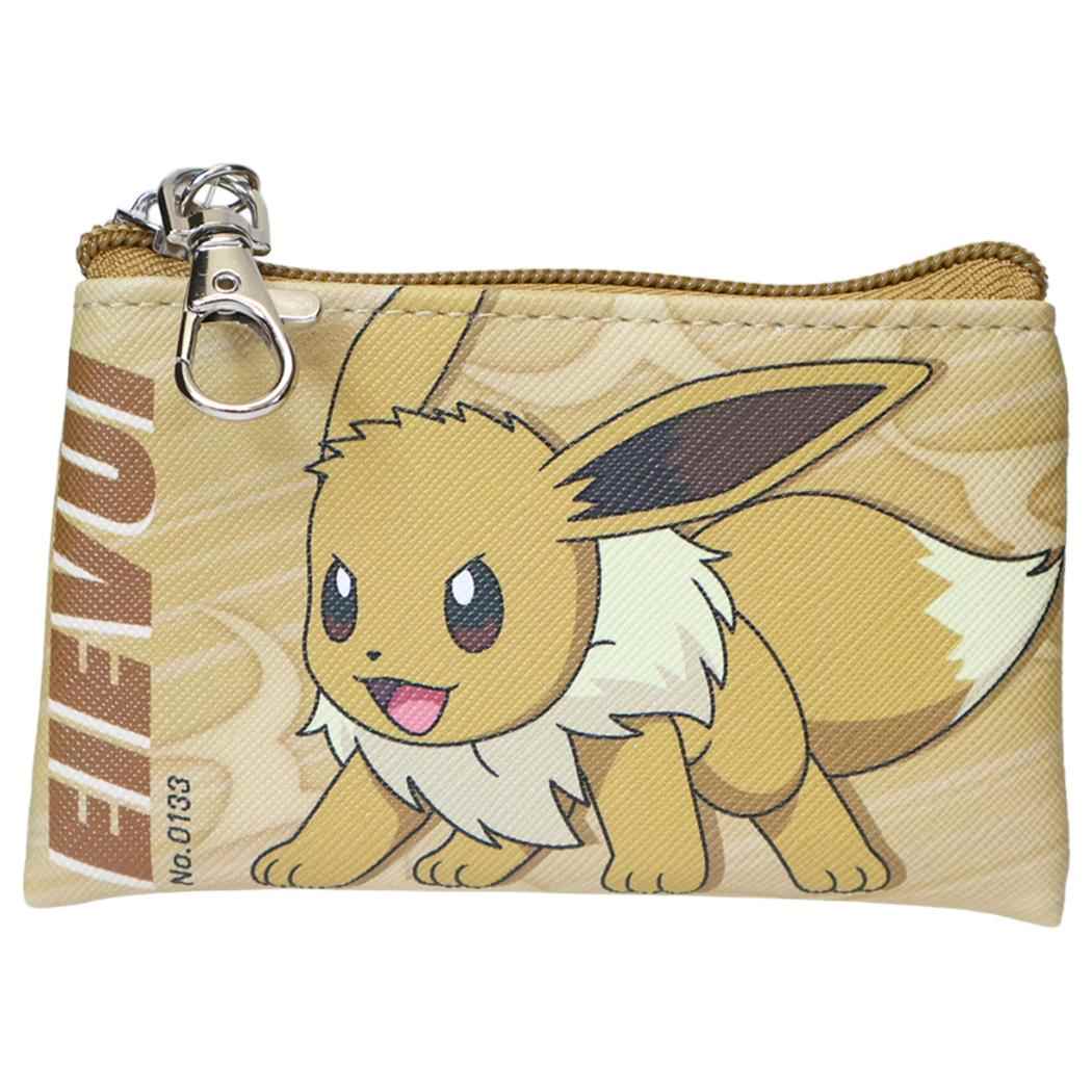 ポケットモンスター ミニポーチ フラットミニポーチ SMASH COLOR！ イーブイ ポケモン