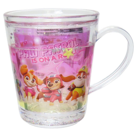 パウパトロール プラカップ ウォーターカップ ピンク ティーズファクトリー プラコップ プラスチック 食器 キッズ 子供 子ども こども アニメキャラクター グッズ シネマコレクション