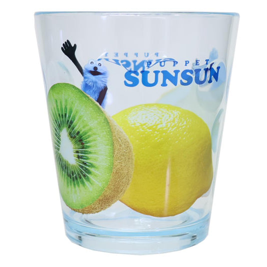 パペットスンスン プラコップ ドットタンブラー フルーツ PUPPET SUNSUN ティーズファクトリー プラスチック 食器 プラカップ キャラクター グッズ シネマコレクション