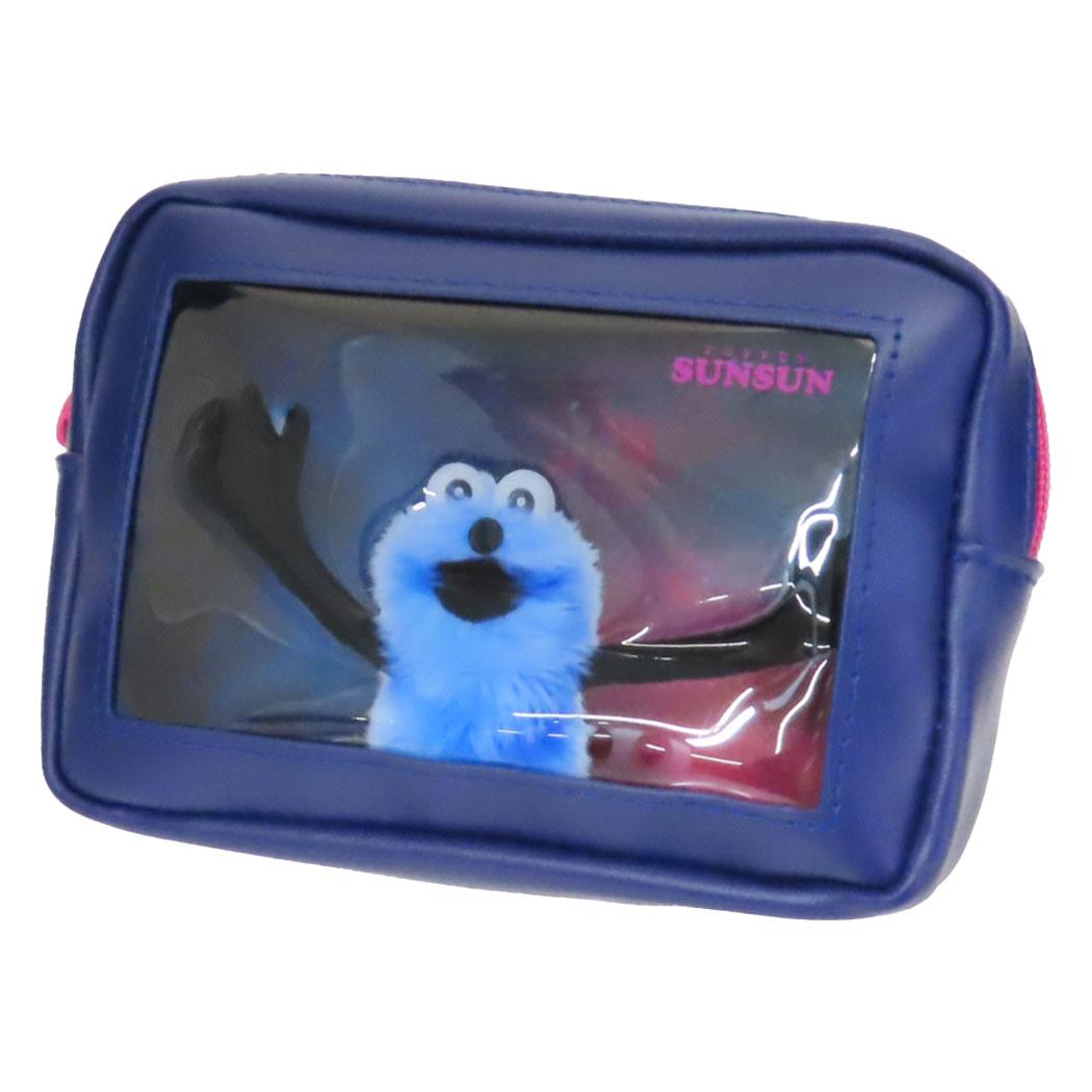 パペットスンスン コスメポーチ スクエアレイヤーポーチ スペーシー PUPPET SUNSUN ティーズファクトリー プレゼント キャラクター グッズ シネマコレクション