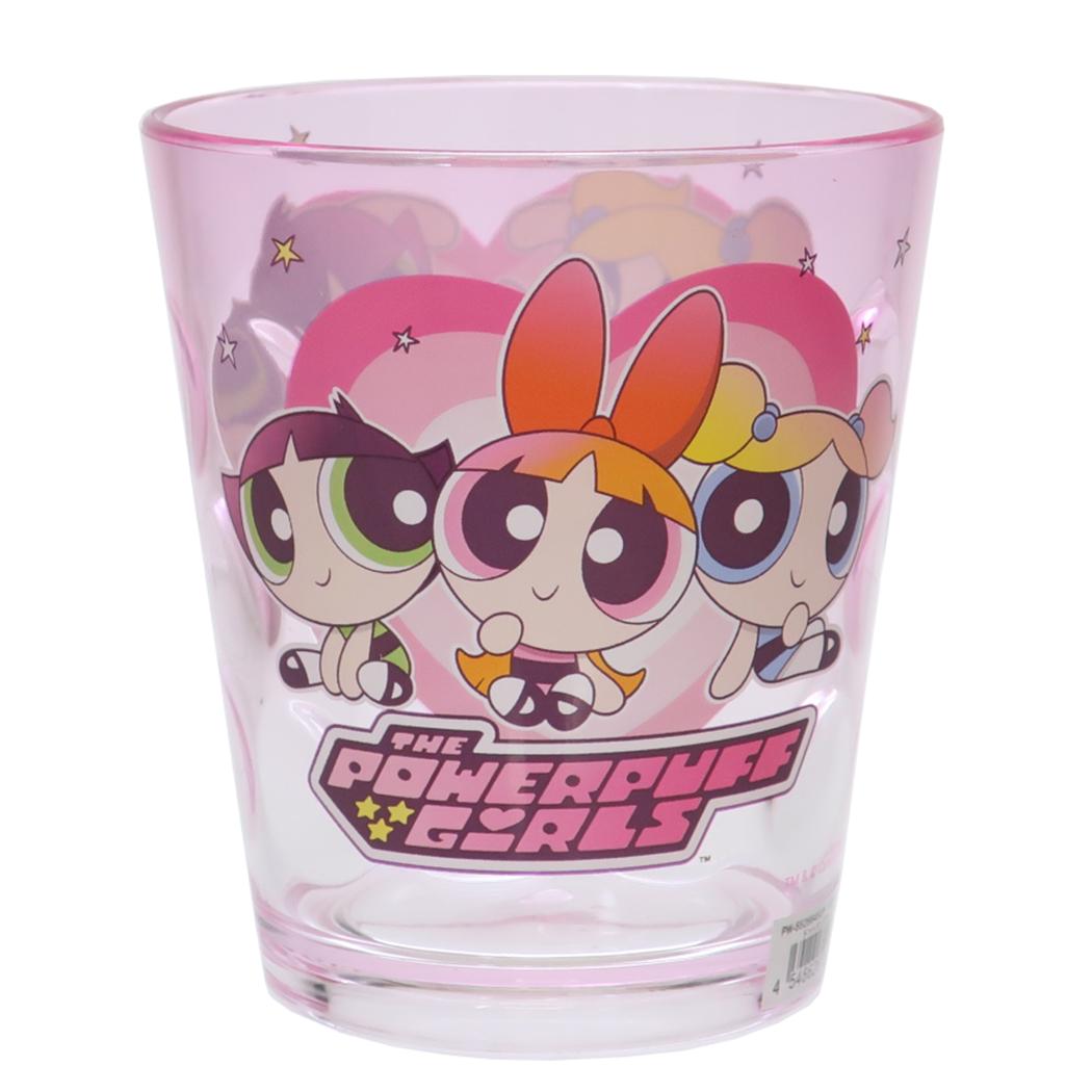 パワーパフガールズ プラカップ ドットタンブラー アップ ティーズファクトリー 割れにくいコップ キャラクター グッズ シネマコレクション