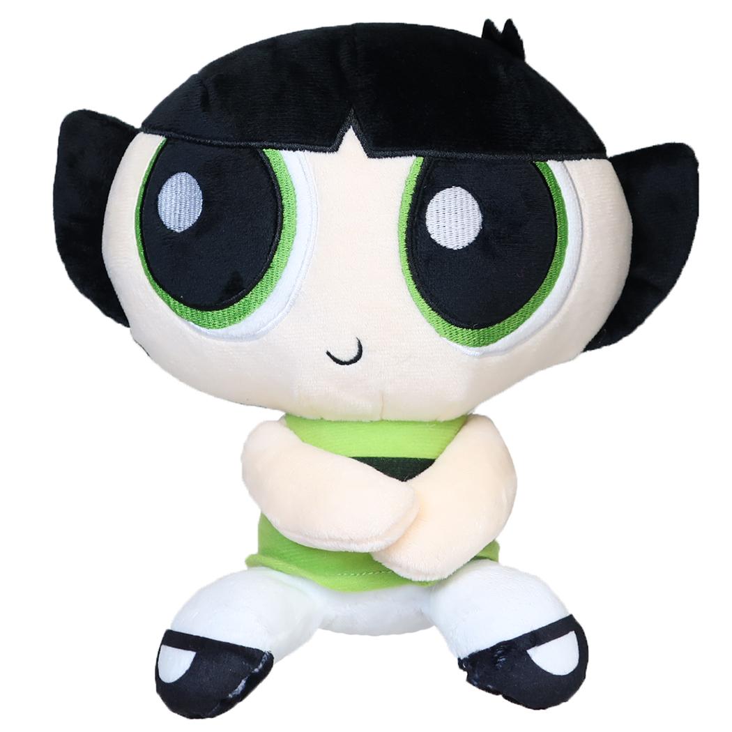 パワーパフガールズ プラッシュドール おすわりぬいぐるみ バターカップ プレゼント キャラクター グッズ シネマコレクション