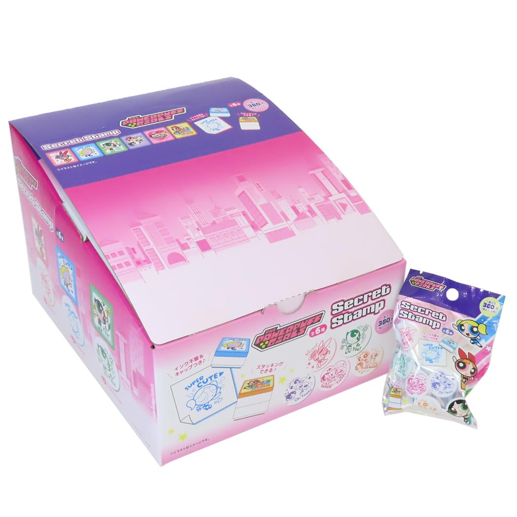 パワーパフガールズ ハンコ おたのしみスタンプ 全6種 60個入セット ティーズファクトリー コレクション雑貨 まとめ買い キャラクター グッズ シネマコレクション