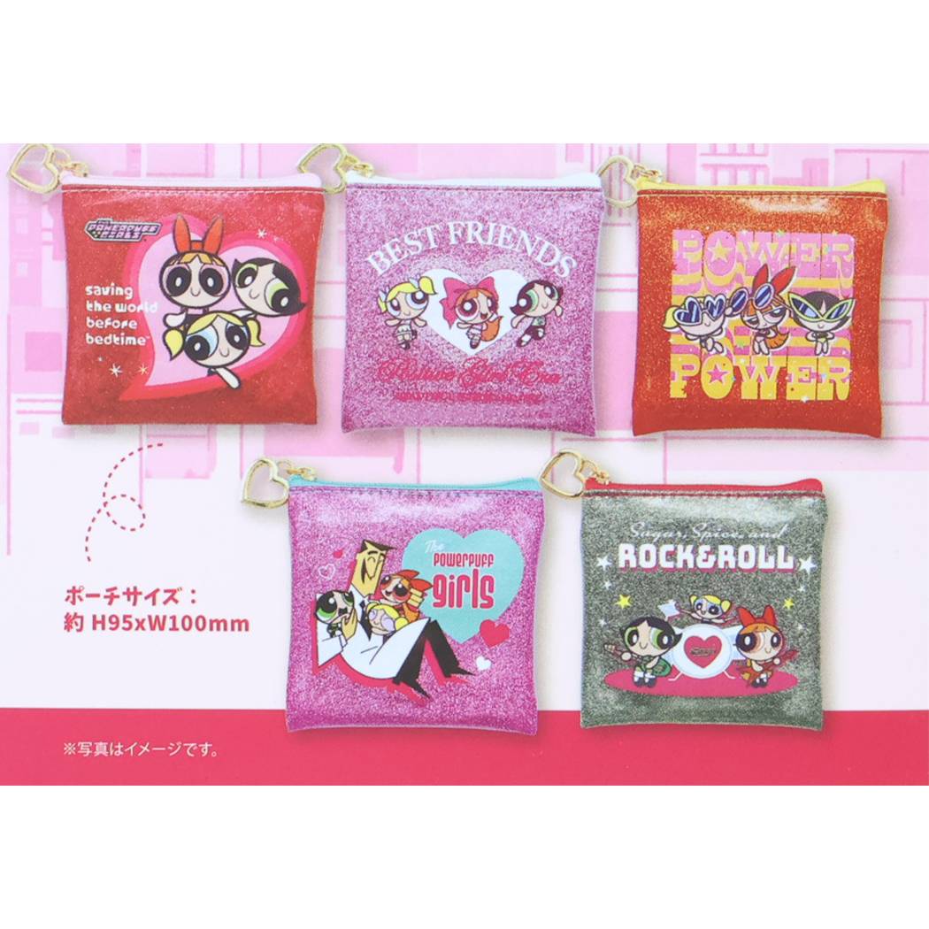 パワーパフガールズ 小物入れ シークレット グリッター ミニポーチ 全10種 BOX 10個入セット