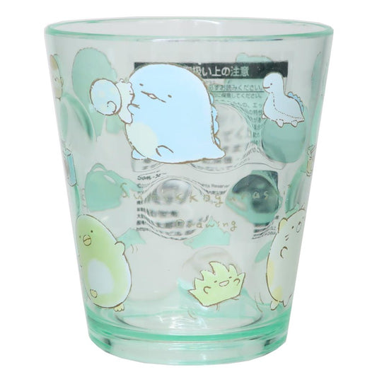 すみっコぐらし プラカップ ドットタンブラー ドローイング チラシ サンエックス プラスチック 食器 かわいい キャラクター グッズ シネマコレクション