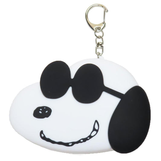 スヌーピー ミニポーチ シリコンミニポーチ ジョークール ピーナッツ ティーズファクトリー 小物入れ キャラクター グッズ メール便可 シネマコレクション
