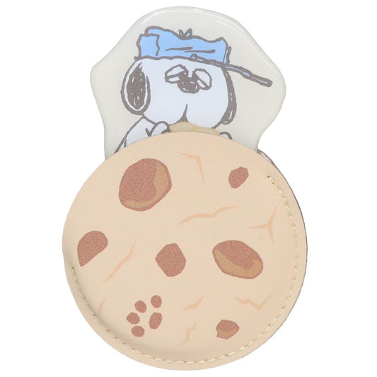 スヌーピー 手鏡 ケース入りミラー Cookie Atelier series オラフ ピーナッツ 化粧直し ケース付き キャラクター グッズ メール便可 シネマコレクション