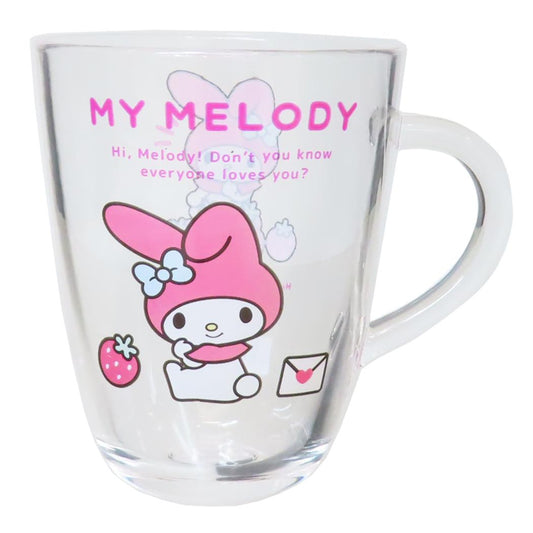 マイメロディ プラコップ 取手付きアクリルカップ サンリオ ティーズファクトリー 割れにくいコップ 食器 キャラクター グッズ シネマコレクション