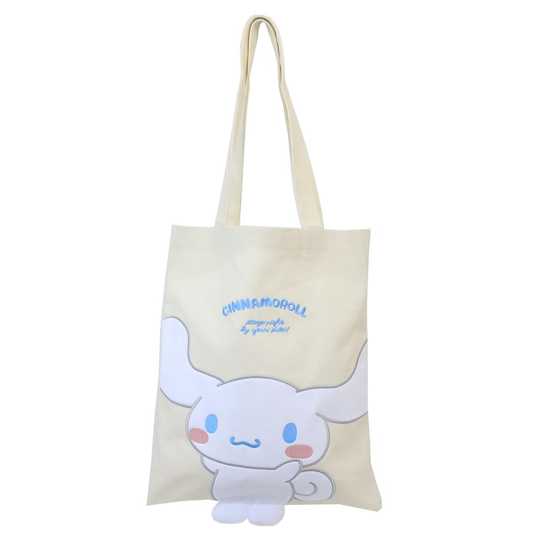 シナモロール トートバッグ 足ぴょこトート サンリオ ティーズファクトリー 手提げかばん キャラクター グッズ メール便可 シネマコレクション
