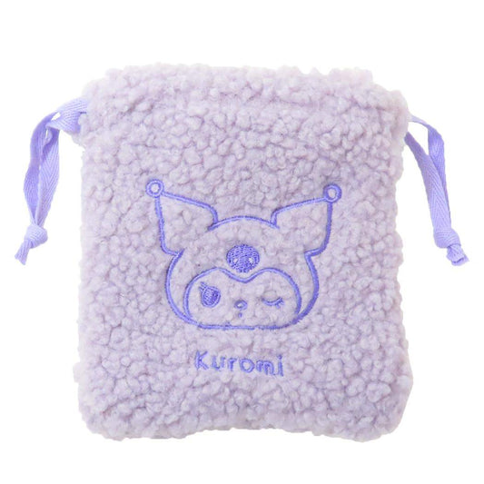 クロミ きんちゃくポーチ ミニボア巾着 サンリオ ティーズファクトリー 小物入れ キャラクター グッズ メール便可 シネマコレクション