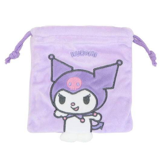クロミ きんちゃく袋 足ぴょこ巾着 サンリオ 小物入れ きんちゃくポーチ キャラクター グッズ メール便可 シネマコレクション