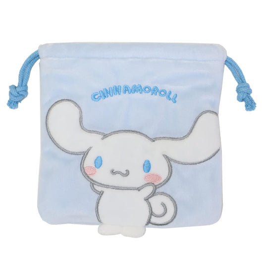 シナモロール きんちゃく袋 足ぴょこ巾着 サンリオ 小物入れ きんちゃくポーチ キャラクター グッズ メール便可 シネマコレクション