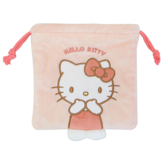 ハローキティ きんちゃく袋 足ぴょこ巾着 サンリオ 小物入れ きんちゃくポーチ キャラクター グッズ メール便可 シネマコレクション