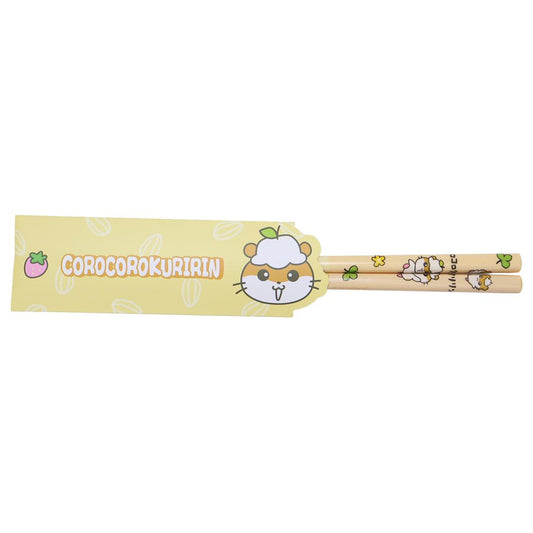 コロコロクリリン おはし 箸袋付き竹箸 21cm サンリオ ティーズファクトリー お箸 テーブルウェア キャラクター グッズ メール便可 シネマコレクション
