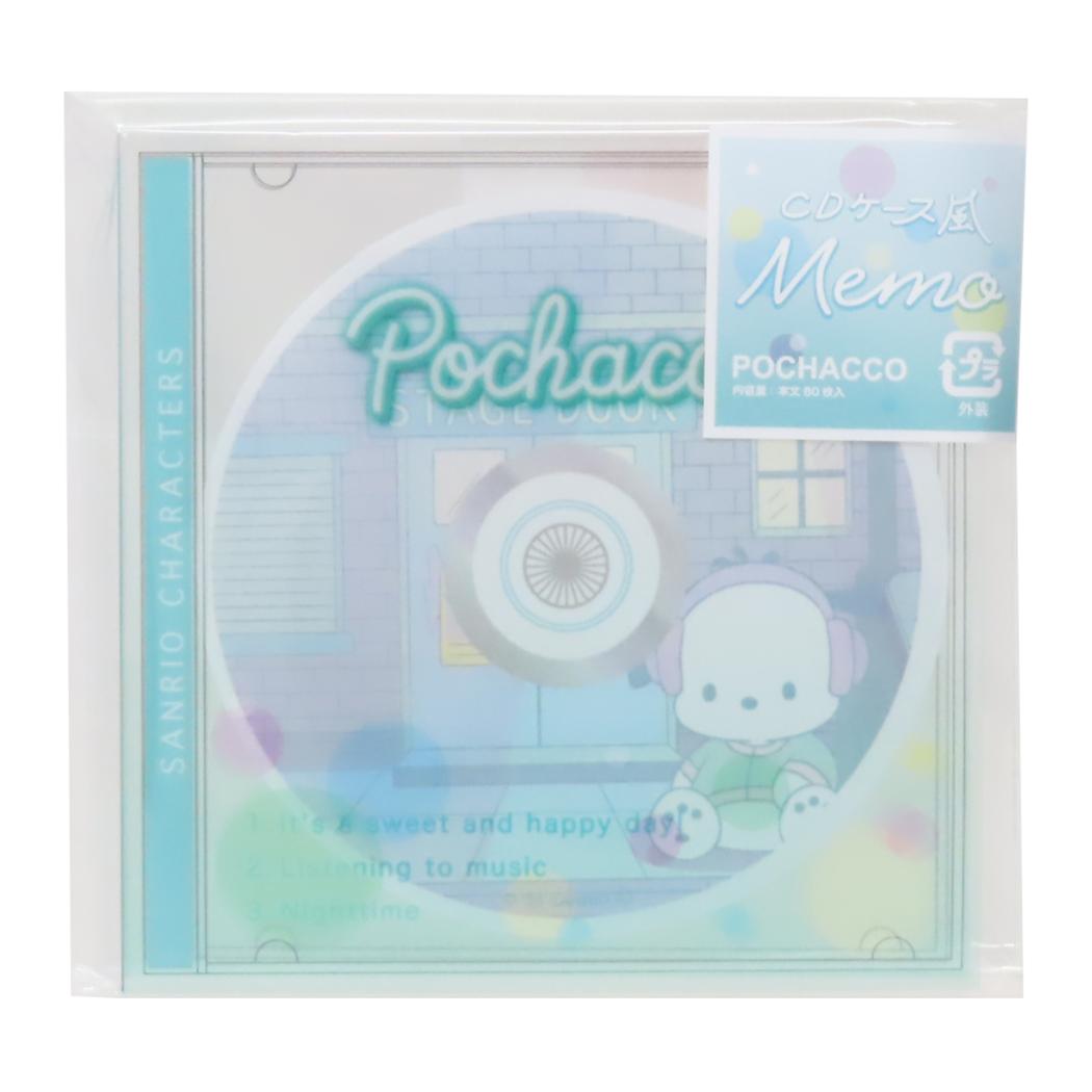 ポチャッコ メモ帳 CDケース風メモ サンリオ ティーズファクトリー 新学期準備文具 キャラクター グッズ メール便可 シネマコレクション