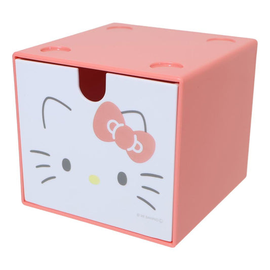 ハローキティ 卓上収納 スタッキングチェスト フェイス サンリオ アクセサリー収納 キャラクター グッズ シネマコレクション