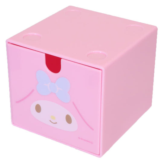 マイメロディ 卓上収納 スタッキングチェスト フェイス サンリオ アクセサリー収納 キャラクター グッズ シネマコレクション
