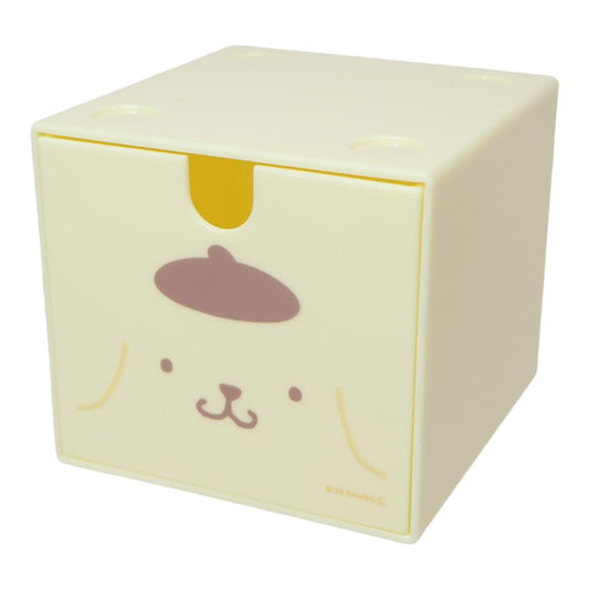 ポムポムプリン 卓上収納 スタッキングチェスト フェイス サンリオ アクセサリー収納 キャラクター グッズ シネマコレクション