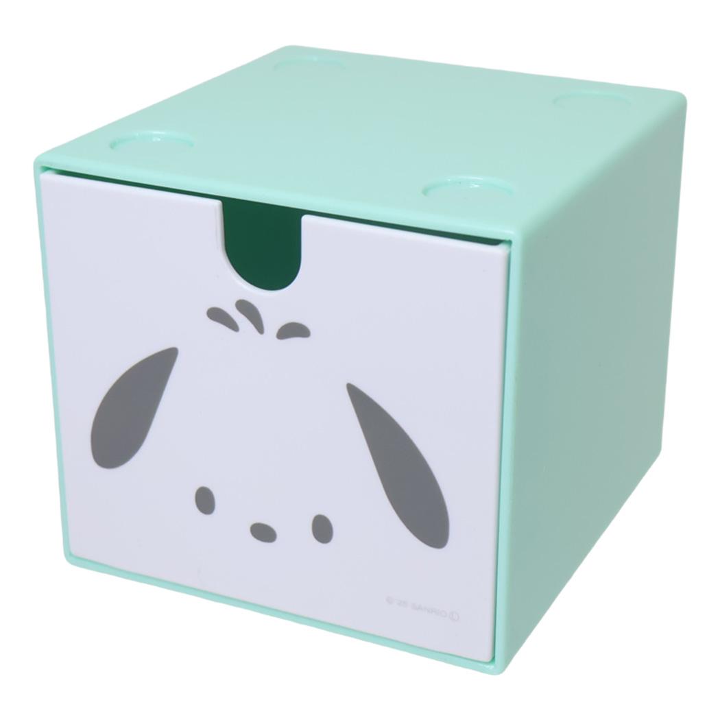 ポチャッコ 卓上収納 スタッキングチェスト フェイス サンリオ アクセサリー収納 キャラクター グッズ シネマコレクション