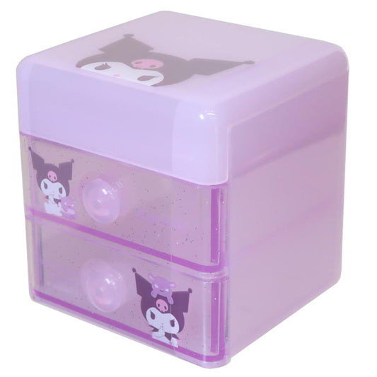 サンリオキャラクターズ 卓上収納 ミニ2段チェスト クロミ Sanrio