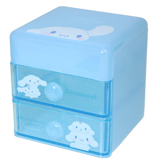 サンリオキャラクターズ 卓上収納 ミニ2段チェスト シナモロール Sanrio