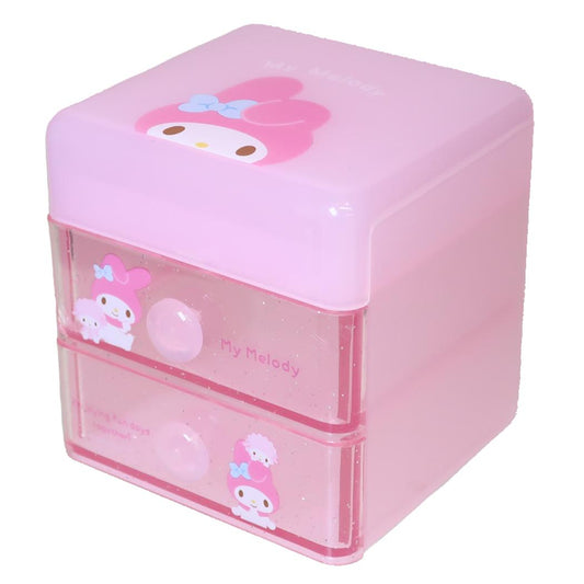 サンリオキャラクターズ 卓上収納 ミニ2段チェスト マイメロディ Sanrio