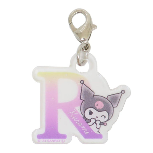 クロミ ファスナーマスコット ミニっとイニシャルチャーム R サンリオ ティーズファクトリー かわいい プレゼント キャラクター グッズ メール便可 シネマコレクション