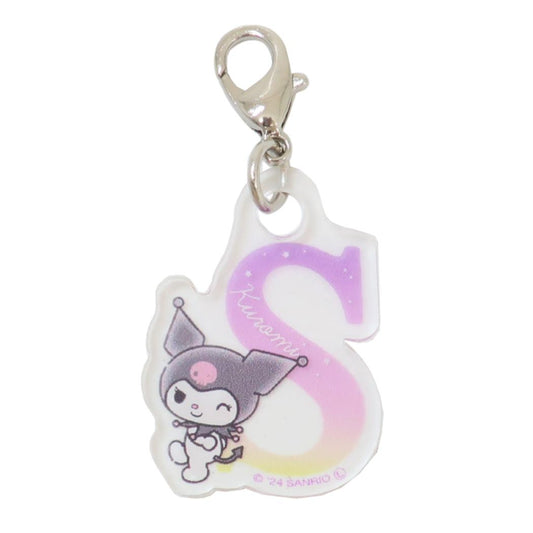 クロミ ファスナーマスコット ミニっとイニシャルチャーム S サンリオ ティーズファクトリー かわいい プレゼント キャラクター グッズ メール便可 シネマコレクション