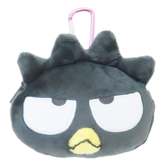 バッドばつ丸 マスコット カラビナ付きぬいぐるみファスナーマスコット サンリオ ティーズファクトリー 小物入れ キャラクター グッズ シネマコレクション
