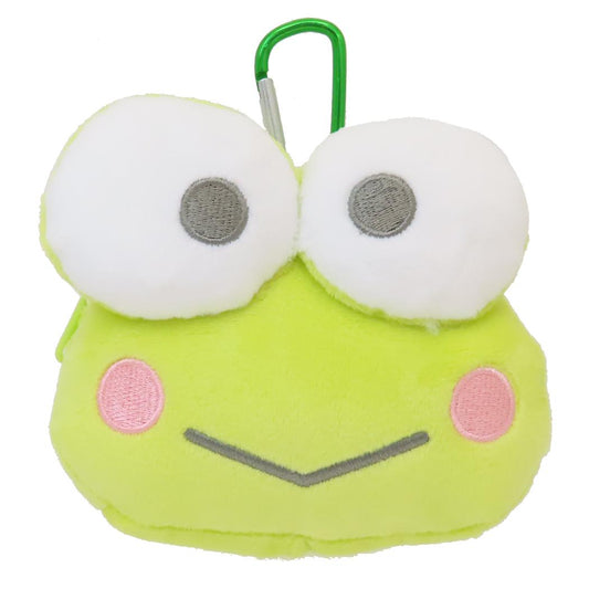 けろけろけろっぴ マスコット カラビナ付きぬいぐるみファスナーマスコット サンリオ ティーズファクトリー 小物入れ キャラクター グッズ シネマコレクション