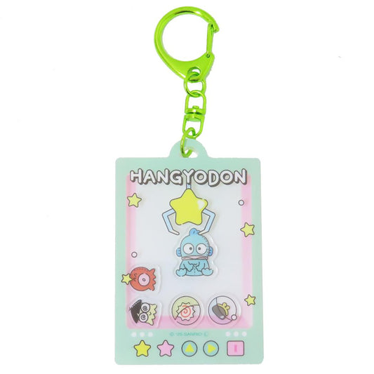 ハンギョドン キーリング シャカキャラキーホルダー クレーンタイム サンリオ ティーズファクトリー アクキー キャラクター グッズ メール便可 シネマコレクション