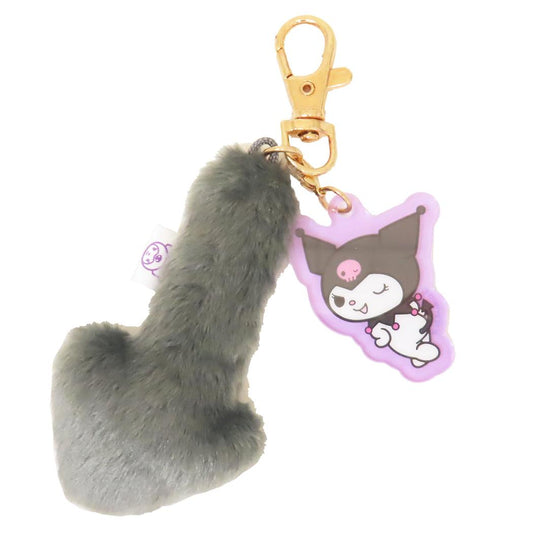 クロミ キーチャーム アクリル付きしっぽチャーム サンリオ ティーズファクトリー プレゼント キャラクター グッズ メール便可 シネマコレクション