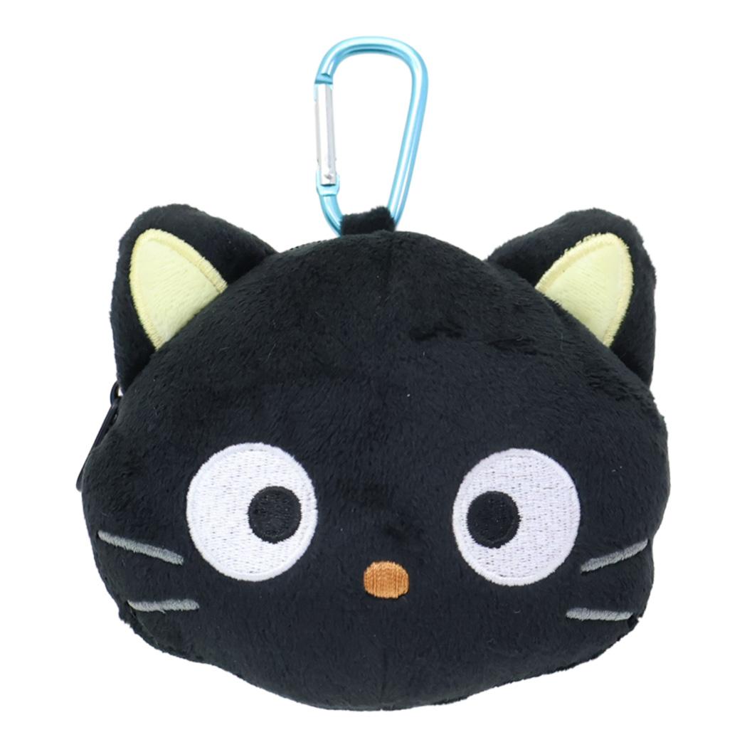 チョコキャット ミニポーチ カラビナ付きぬいぐるみファスナーマスコット サンリオ 小物入れ かわいい キャラクター グッズ シネマコレクション